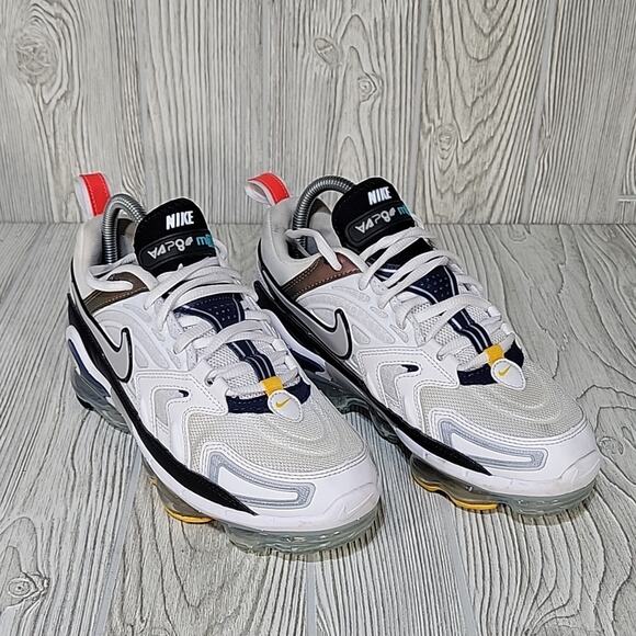 Nike Air VaporMax EVO White, Navy Blue, Grey Sneakers , Women's 7.5 - Picture 8 of 13